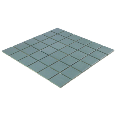 The Mosaic Factory Patterns Mozaïektegel - 30.9x30.9cm - wand en vloertegel - mat - camo green