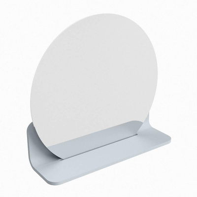 Mondiaz SPOT Miroir de salle de bain - rond 40cm - plan de miroir - couleur Argile