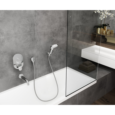 Hansgrohe Vernis Blend Eengreeps badmengkraan - inbouw - mat zwart