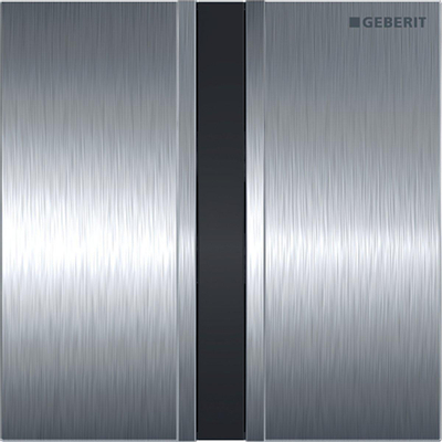 Geberit HyTronic urinoir stuursysteem infrarood batterij - met bedieningsplaat Sigma50 - hoogglans chroom