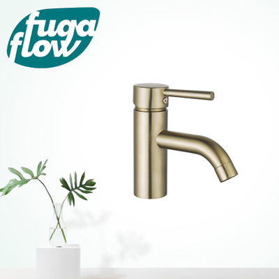 FugaFlow Eccelente Sobrado Robinet lavabo 14.6cm monotrou Laiton brossé