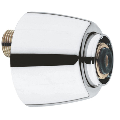 Grohe S-koppeling - met rozet - afsluitbaar - per stuk - 1/2x3/4 inch - verstelbaarheid 12,5mm - chroom