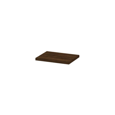INK Topdeck Wastafelblad - 60x45x3.5cm - tbv onderkast - MFC - Koper eiken