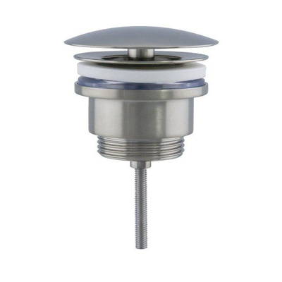 QeramiQ Fuente fonteinset - 38x24cm - 1 kraangat - keramiek - fonteinkraan RVS geborsteld - glans wit