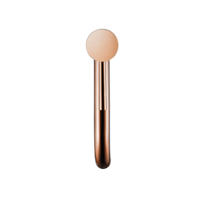 Fortifura Calvi Robinet de lavabo - 33,9 cm - surélevé - monotrou - cuivre brossé PVD (Cuivre)