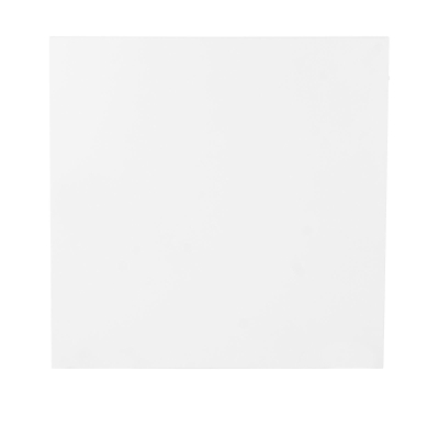 Eurom E-infrared Panneau infrarouge - 63.8x64cm - IP24 - 425watt - sol/mur - Vertical - métal blanc mat