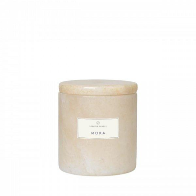 Scented Marble Candle | H 11 cm, Ø 10 cm Marmor-Duftkerze