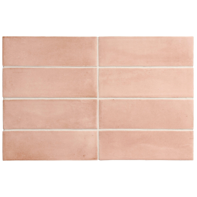 Equipe Cerámicas Premium Koko pour carreau mural et de sol - 15x5cm - 8mm - Rose