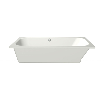 Xenz Aruba Ligbad - 180x80x48 - afvoer Midden - acryl - wit mat