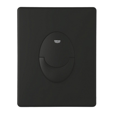 Grohe Start Bedieningsplaat - dualflush - 15.6x19.7x1.1cm - matte black (mat zwart)