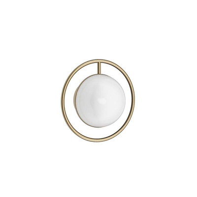 Crosswater Tranquil Halo Lamp - geborsteld messing (goud)