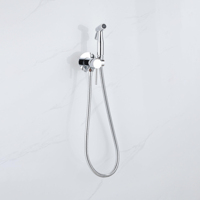 Fortifura Calvi Mengkraan Bidet - met handdouchehouder - chroom