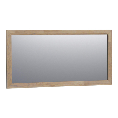 BRAUER Citrine miroir - 140x70cm - rectangulaire - cadre en chêne abouté gris