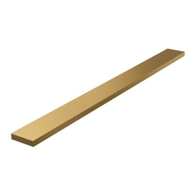 Brauer Douchegootrooster - multifuncioneel - 70x7cm - RVS - geborsteld goud