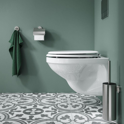 Tiger Oregon toiletzitting - 37.8x45cm - rond - glans wit