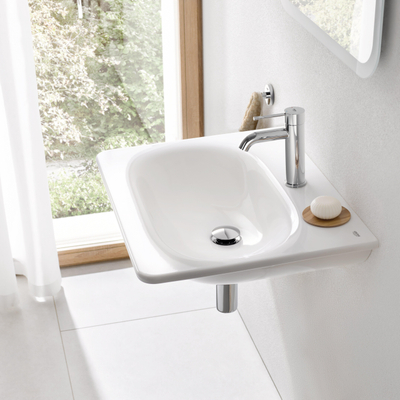 GROHE Essence New wastafelkraan - s-size - opbouw - 1-gats - eengreeps - met klikwaste - chroom