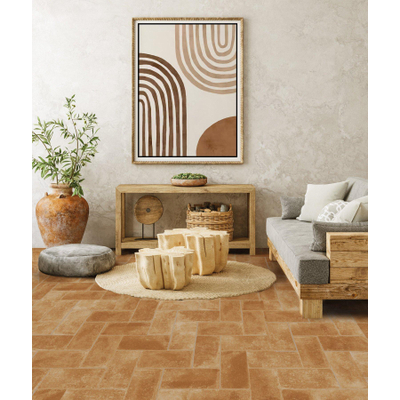 Energieker Antichi Amori Carrelage de sol et mural - 15x30cm - 8.2mm - (Rouge)