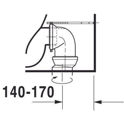 Duravit Starck 2 cuvette pour réservoir apparent vario avec fixation dissimulée sans réservoir blanc