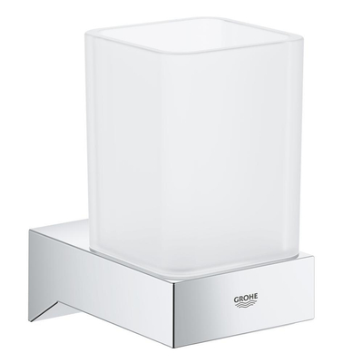 GROHE Selection Cube Support mural - pour porte-savon/verre/distributeur de savon - chrome