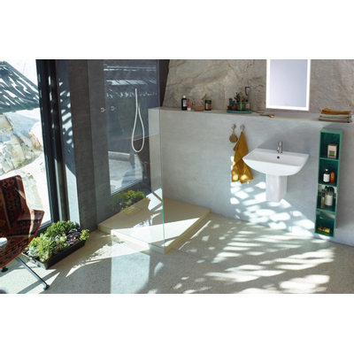 Duravit ME by Starck lavabo 55x44cm avec 1 trou de robinet avec trop-plein blanc