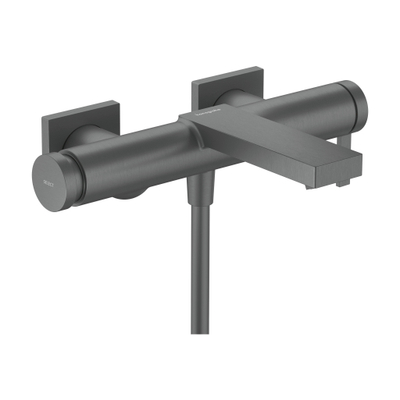 Hansgrohe Tecturis E opbouw badmengkraan Brushed Black Chrome