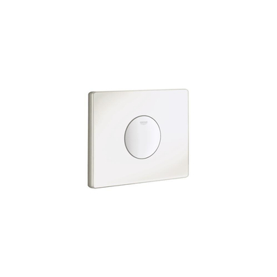 GROHE Skate Plaque de commande WC chasse simple vertical/horizontal blanc