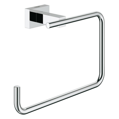 Grohe Essentials Cube Handdoekring - 18.6cm - chroom