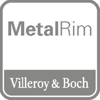 Villeroy & Boch Architectura Metalrim receveur de douche en matière synthétique - acrylique carré 80x80x1.5cm - blanc mat