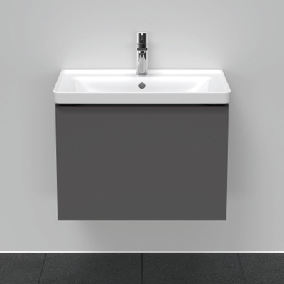 Duravit D-neo Meuble sous vasque 63.4x45.2x44cm 1 tiroir Graphite mat