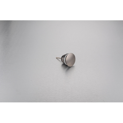 Fortifura Calvi Afvoerplug - always open - Geborsteld Gunmetal PVD - licht beschadigd - OUTLET UDEN