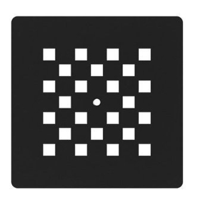 BRAUER Afvoerrooster tbv douchebak mat zwart