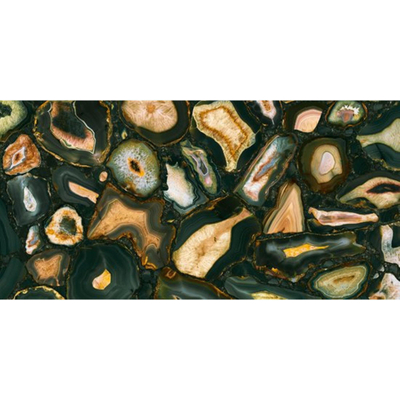 Ceralto Vespera Slate Vloertegel - 60x120cm - 6.0mm - gerectificeerd - Viridian gold