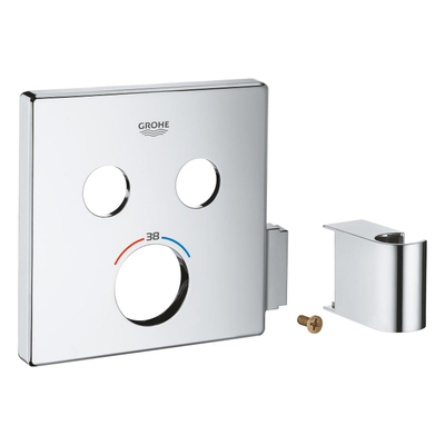 Grohe kraanrozet chroom