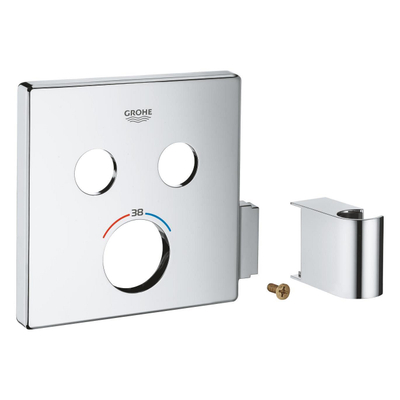 Grohe rosace de robinet chrome