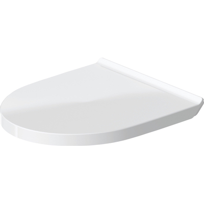 Duravit No.1 DuraStyle Basic WC-zitting - 37.3x43x4.3cm - met softclose - kunststof - wit glanzend