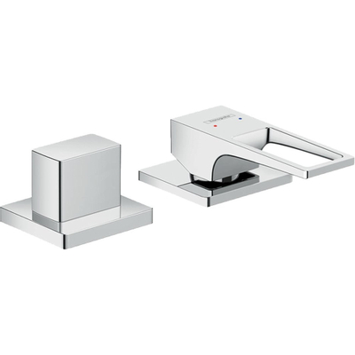Hansgrohe Metropol 2-gats badrandcombinatie - met beugelgreep - hoogglans chroom