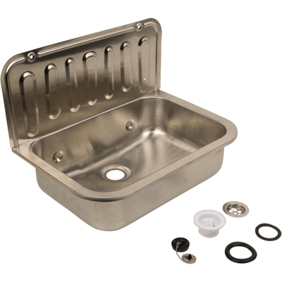 Differnz évier de vidange - 49x32,5cm - Inox