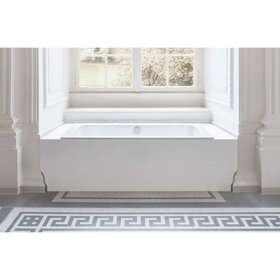 Bette One feuille de bain acier rectangulaire 160x70x42cm blanc mat