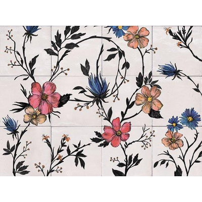 Ceralto Drapé Mural Decor-strip - 45x60cm - 10.0mm - Bianco
