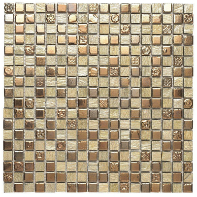 Dune Ceramic Mosaics Mozaiektegel 30x30cm Thea 8mm Mat/glans Beige