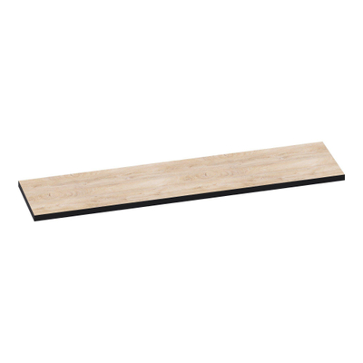BRAUER Ocean Edge topblad - 200x46x4cm - Forest Wheat