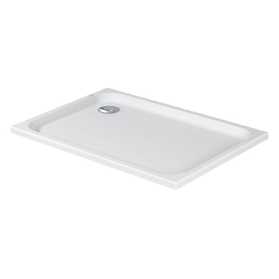 Duravit D Code douchebak acryl rechthoekig 120x80x8.5cm wit OUTLETSTORE