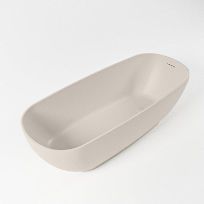 MONDIAZ ROCK Baignoire îlot - 170x70cm - lin mat (beige)