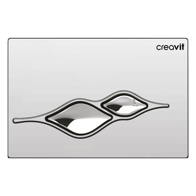 Creavit Ufo Plaque de commande - chromé