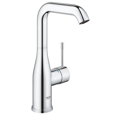 GROHE Essence New Wastafelkraan Opbouw - uitloop 12.7cm - L size - hoge draaibare uitloop - EcoJoy - chroom OUTLETSTORE
