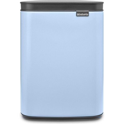 Brabantia Bo Poubelle - 4 litres - seau intérieur en plastique - dreamy blue