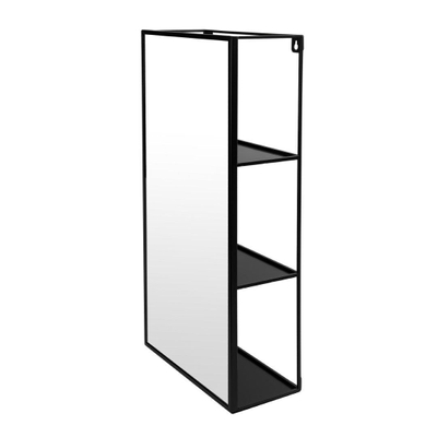 Umbra Cubiko Spiegel 13x30x62cm staal zwart SHOWROOMMODEL