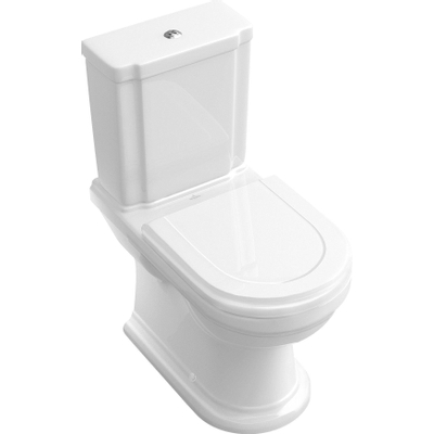 Villeroy & Boch Hommage abattant de WC - SoftClose QuickRelease charnières chromées blanc