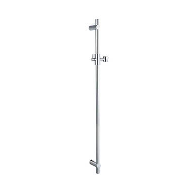 Fortifura Calvi Ensemble de douche à encastrer - thermostatique - bras mural - glissière - douche principale de 30 cm - douchette à main - flexible de douche lisse - chrome