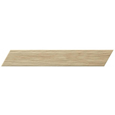 ÉCHANTILLON Terravito Elmare carreau mural et de sol - 7.5x45cm - 9mm - Rectangle - Imitation bois - Maple Chevron Mat